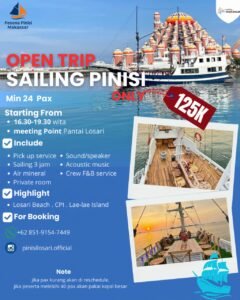 Open Trip Pinisi Losari
