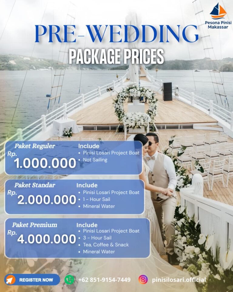 Prewedding di Kapal Pinisi