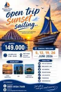 Open Trip Sunset Sailing